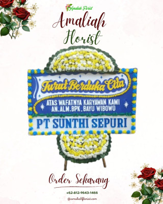 Papan Bunga Duka di Dangdang