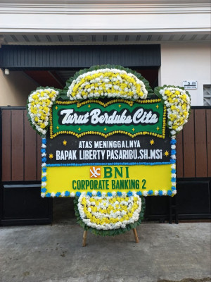 Papan Bunga Duka di Dangdang