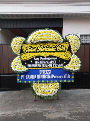 Papan Bunga Duka di Dangdang