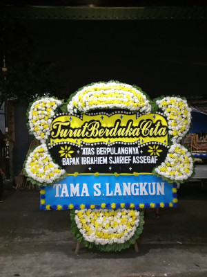 Papan Bunga Duka di Dangdang
