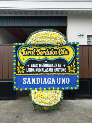 Papan Bunga Duka di Dangdang