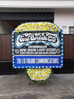 Papan Bunga Duka di Dangdang